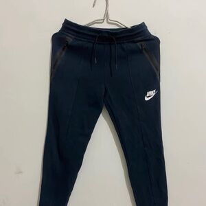 Nike Kids Dark Joggers with White Logo